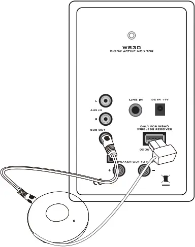 BLUE AURA WS30i - Wireless Transmitter Kit 1
