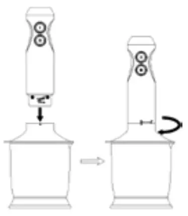 TOMADO TSB3501B Stick Mixer Set - MINCER