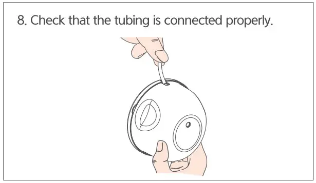 CHECK THE TUBING