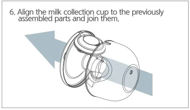 MILK COLLECTION CUP