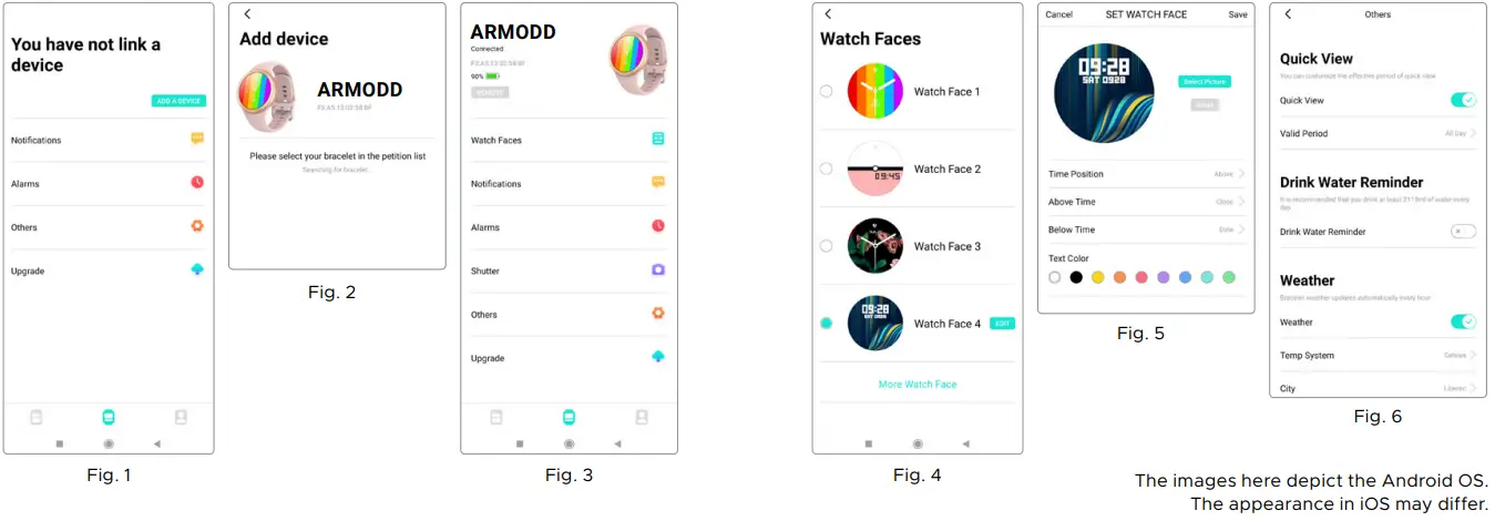 ARMODD Wristcandy 2 Smart Watch-FIG4