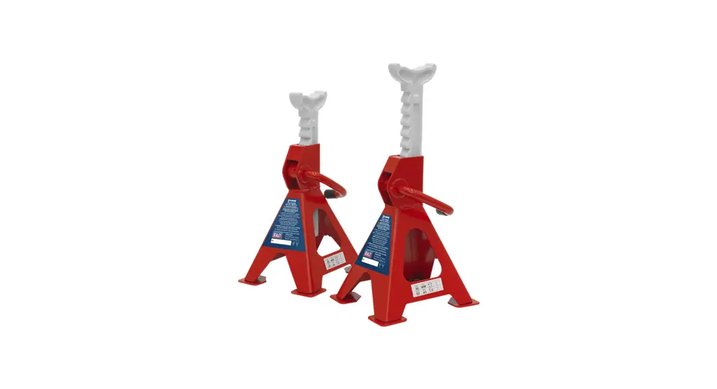 Sealey Vs2002.v4 Ratchet Type Axle Stands Pair 2tonne Capacity Per Stand Instruction Manual