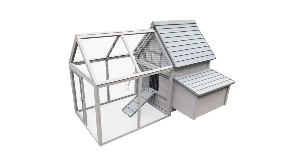 Hanover Hancc0106-gry Outdoor Wooden Chicken Coop Instructions