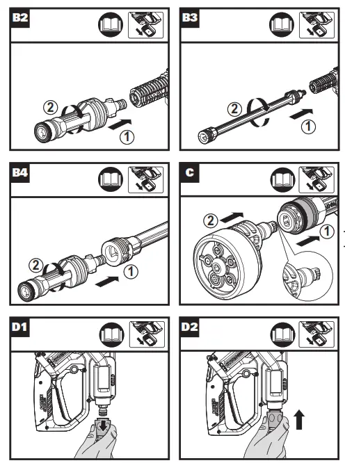 WORX WG630E 2 in 1 Portable Power Cleaner Water Sprayer - 3