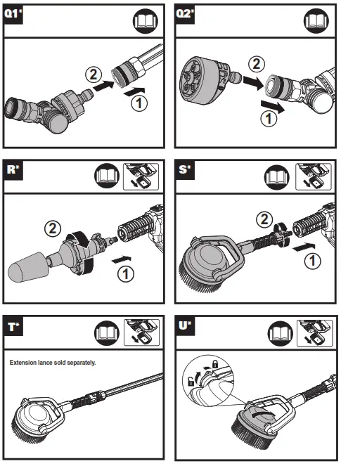WORX WG630E 2 in 1 Portable Power Cleaner Water Sprayer - 8