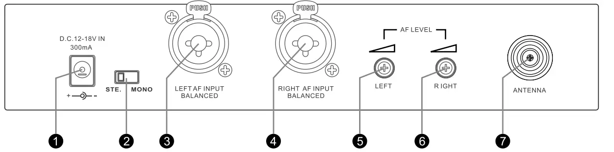 GALAXY AUDIO AS-1100 Any Spot Wireless Personal Monitor - fig 2