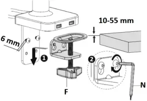 DA-90416 - Mounting Instructions - Step 1a - 2