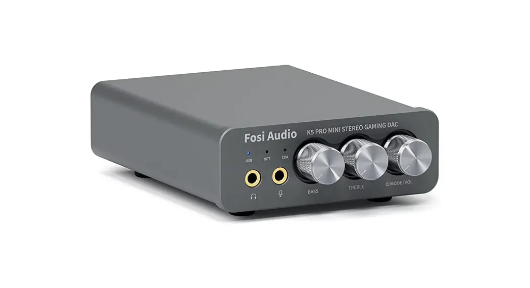 Fosi Audio K5 Pro Mini Stereo Gaming Dac Amplifier User Manual