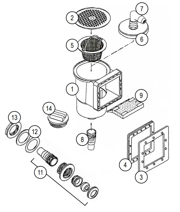 swim and fun MV15331222 Skimmer Set - Fig 1