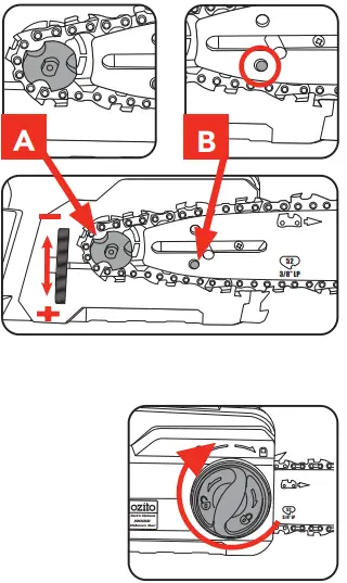 ozito ECS-1935 1900W 356mm 14 Inch Electric Chainsaw-FIG7