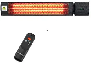 PERMASTEEL PH-90203-BK Patio Heater