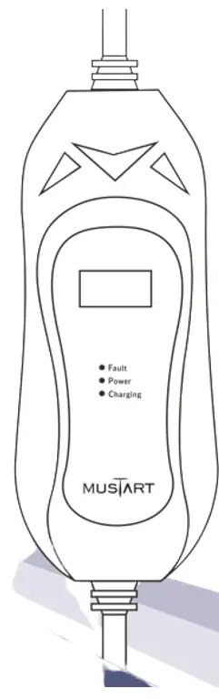MUSTART SAE J1772 AC Level 2 Portable EV Charger