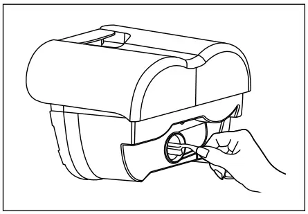 Panasonic MC-CL609 Vacuum Cleaner - Connection Inlet