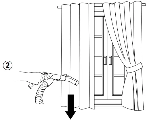 Panasonic MC-CL609 Vacuum Cleaner - Ergonomic Handle