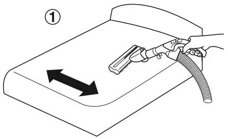 Panasonic MC-CL609 Vacuum Cleaner - backward,