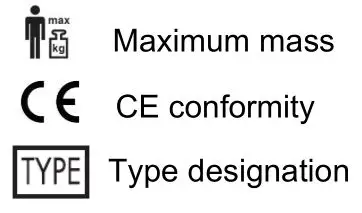VERMEIREN VERA Transfer Base with Rotating Seat - Symbols on the transfer board