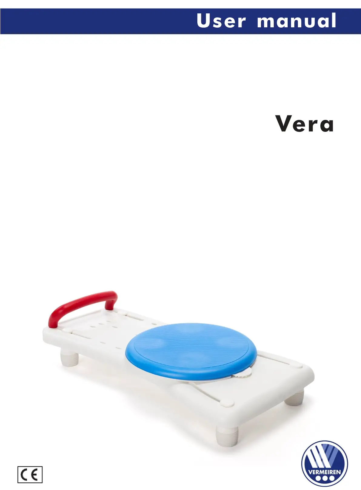 VERMEIREN VERA Transfer Base with Rotating Seat User Manual