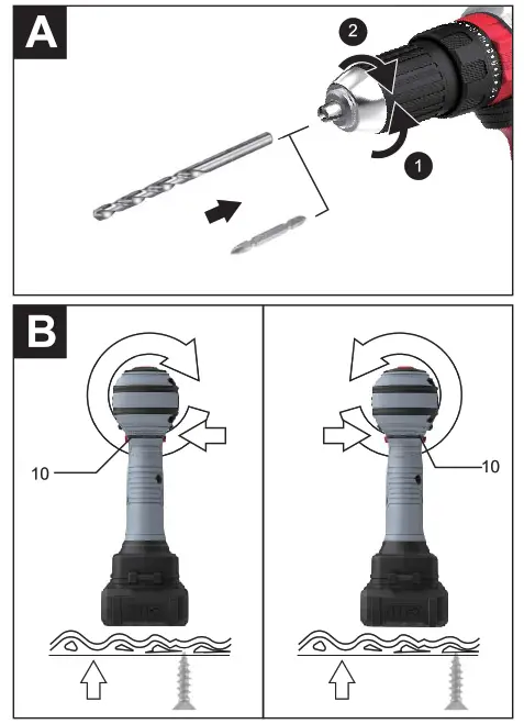 P I T PSR18-D4 Cordless Impact Drill - 2