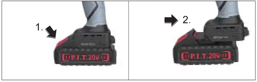 P I T PSR18-D4 Cordless Impact Drill - 3