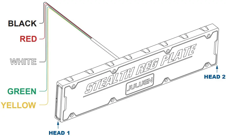 Cell2 SRP MS6 Stealth Registration Plate - Figure 3
