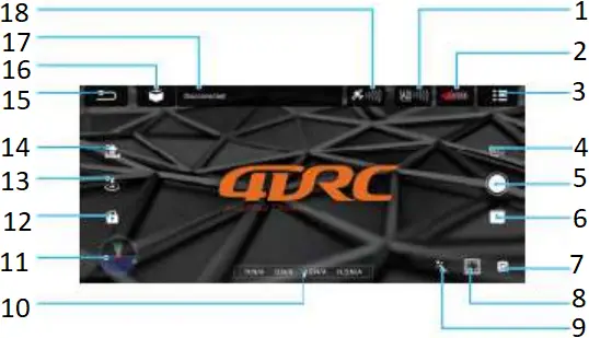 4DRC 4D-F12 - App control interface 1