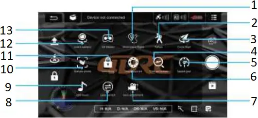4DRC 4D-F12 - App control interface 2