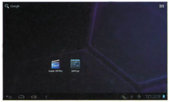 SWA CONNECT Android Technology Platform Software - Setting1