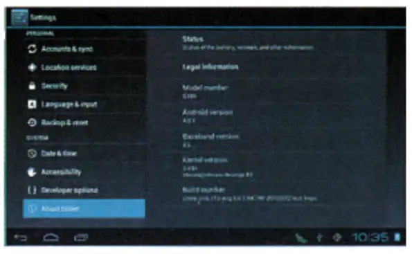 SWA CONNECT Android Technology Platform Software - Setting16