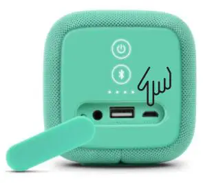 FRESH N REBEL 1RB6500CC v2 001 Rock Box M User Manual - Charge the speaker with the Micro USB cable