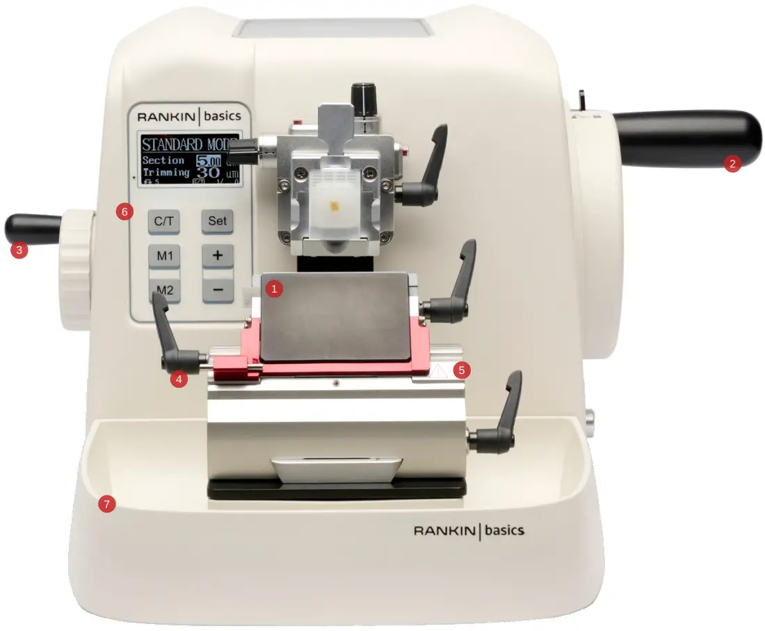 RANKIN basics MCT45 Semi Automatic Microtomes - semi automatic