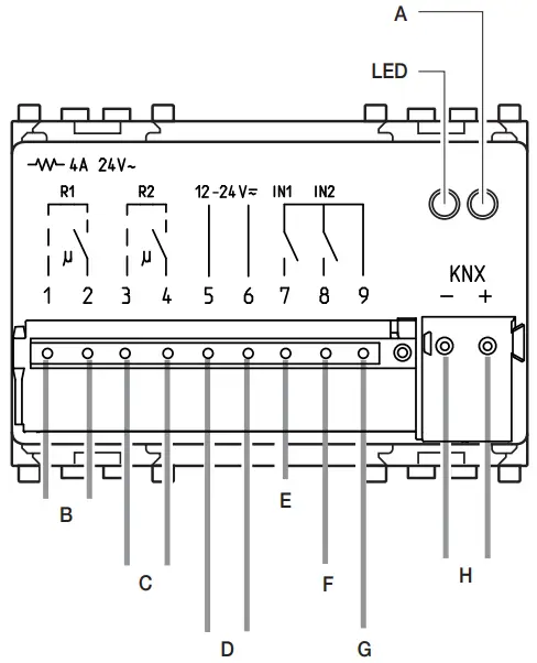 VIMAR 21457 Eikon Touch - REAR VIEW
