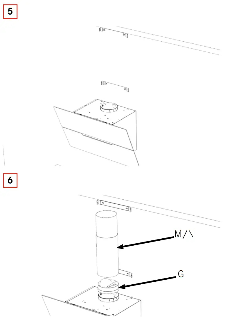 ROBLIN MOLIERE Kitchen Extractor Hood - MOLIERE19