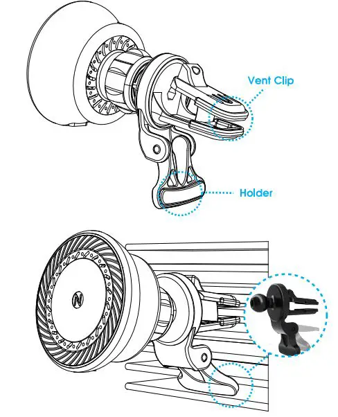 ZeeHoo PowerDrive IC50 User Manual - Horizontally air vents type