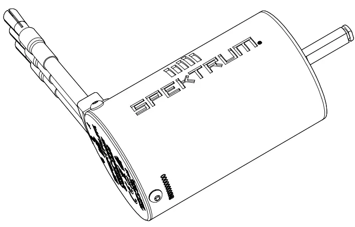 SPEKTRUM FIRMA™ 3900KV 4 Pole Brushless Motor