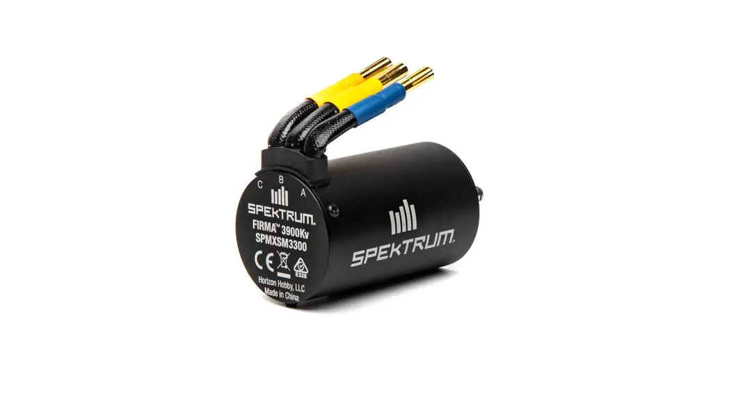 Spektrum Firma™ 3900kv 4-pole Brushless Motor Spmxsm3300 Instruction Manual
