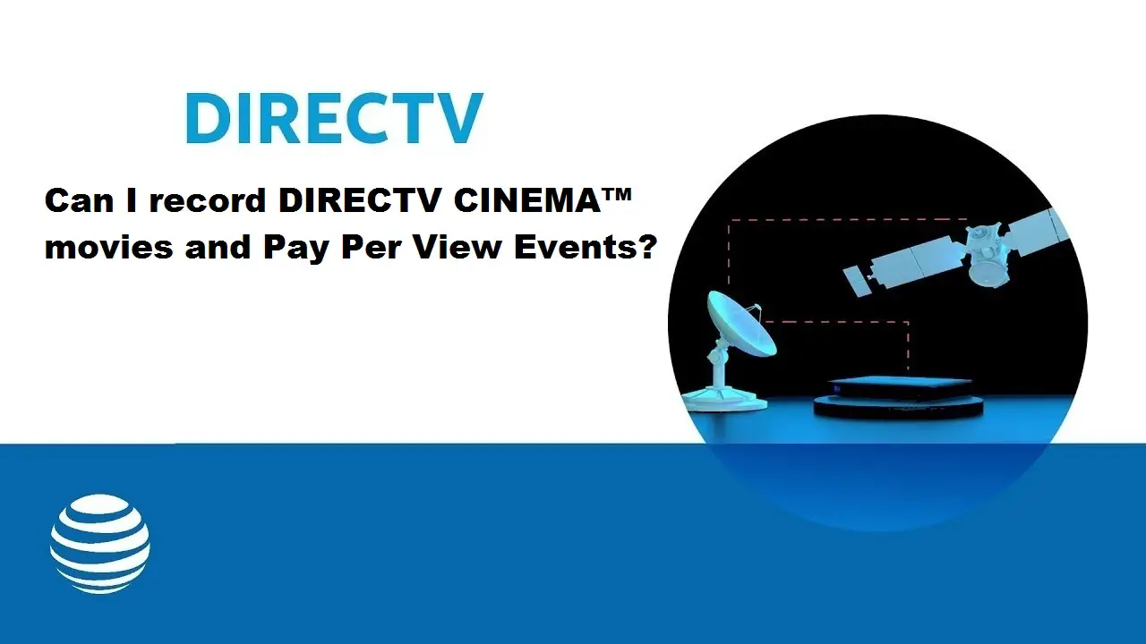Can I Record Directv Cinema™ Movies And Pay Per View Events? Can I Record Directv Cinema™ Movies And Pay Per View Events?