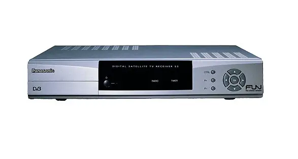 Panasonic Tu-ird20 Satellite Receiver Operating Instructions