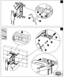hama 69118620 TV Wall Bracket - 1