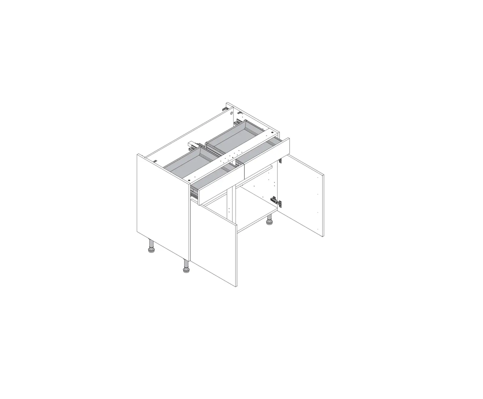 Wickes 800, 900 And 1000 Base And Corner Base Unit Assembly Instructions