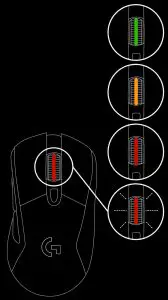 logitech G703 Lightspeed Wireless Gaming Mouse - fig 4