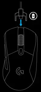 logitech G703 Lightspeed Wireless Gaming Mouse - fig 5