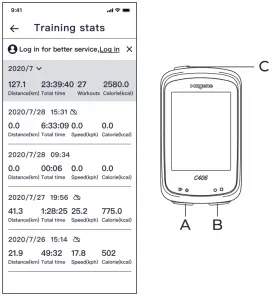 Magene C406 Smart GPS Bike Computer - figure 11