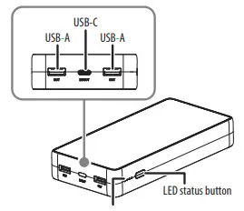 Insignia 20,000mAh Portable Battery