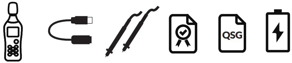 MASTECH MS6700 Digital Sound Level Meter - Contents