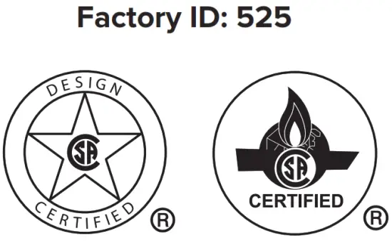 REMINGTON REM-18PNCH-B Radiant Liquid Propane Cabinet Heater - Factory