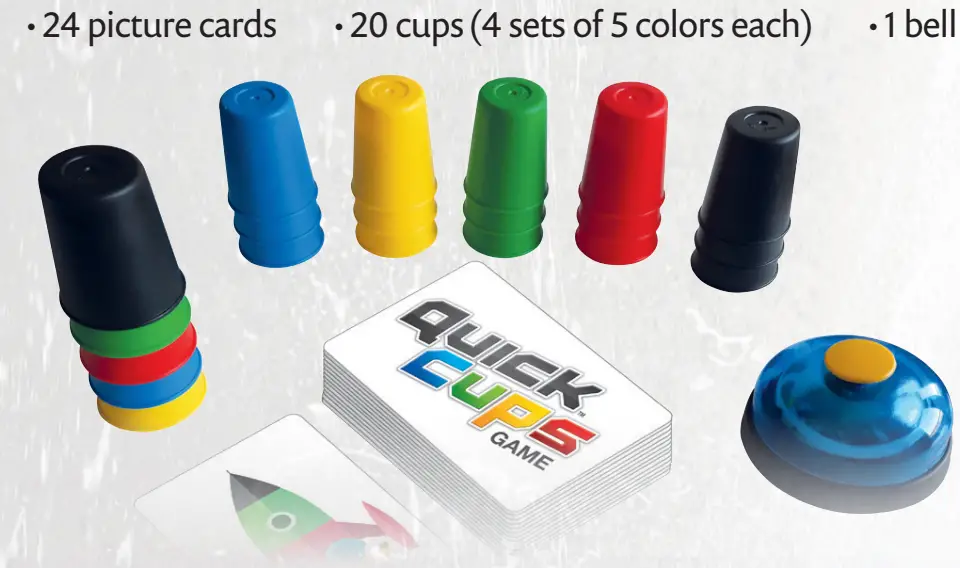 AMIGO Quick Cups Game - CONTENTS