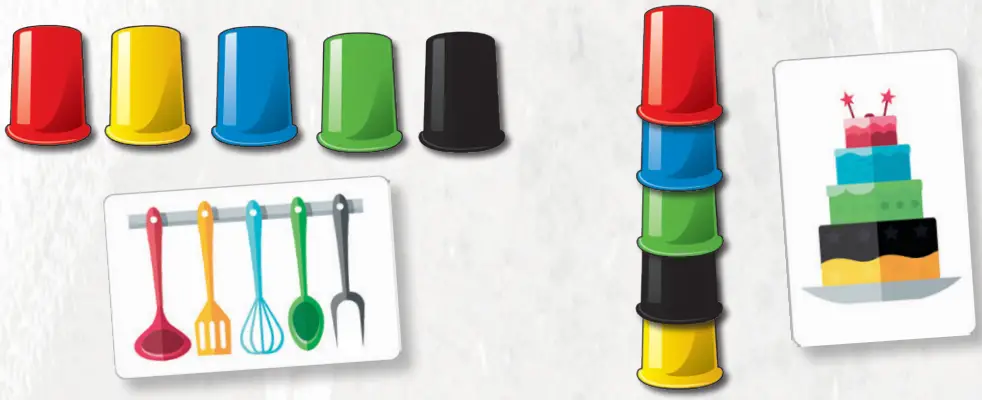 AMIGO Quick Cups Game - colors