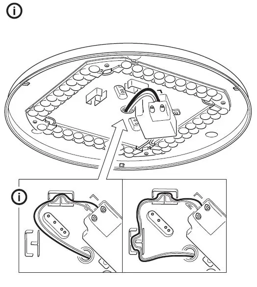 IKEA STOFTMOLN LED Ceiling Lamp-7