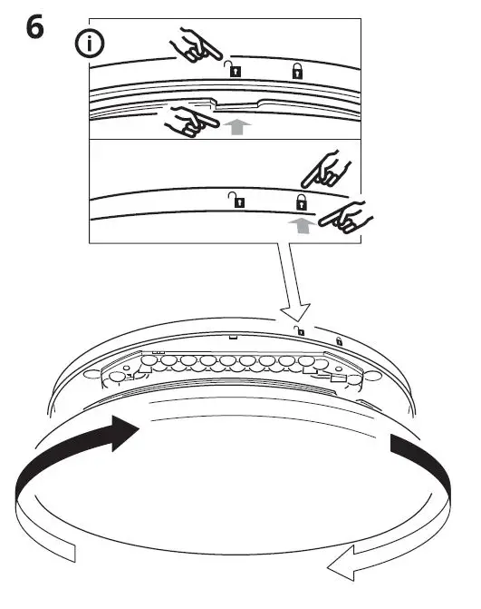 IKEA STOFTMOLN LED Ceiling Lamp-8