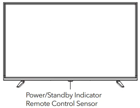TESLA 50Q310BU 4K Ultra HD TV - Front Panel